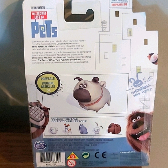 NWOT Secret Life of Pets Mel Posable Figurine - Picture 2 of 4